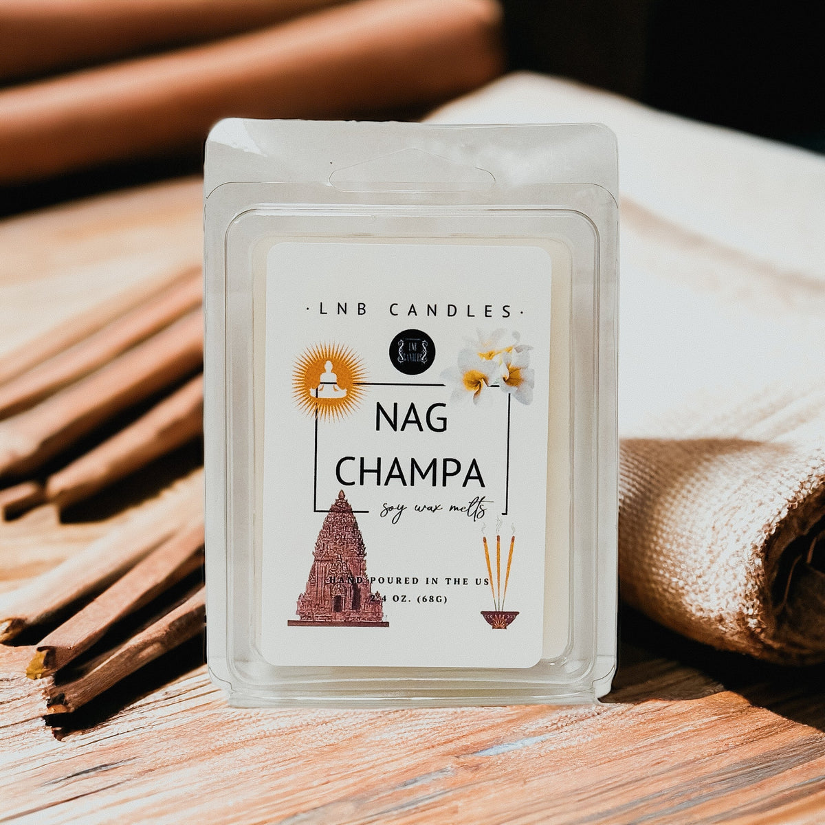 Nag Champa Scent Wax Melt 3 PACK