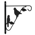 NNEVL Hanging Basket Brackets 4 pcs Black Steel