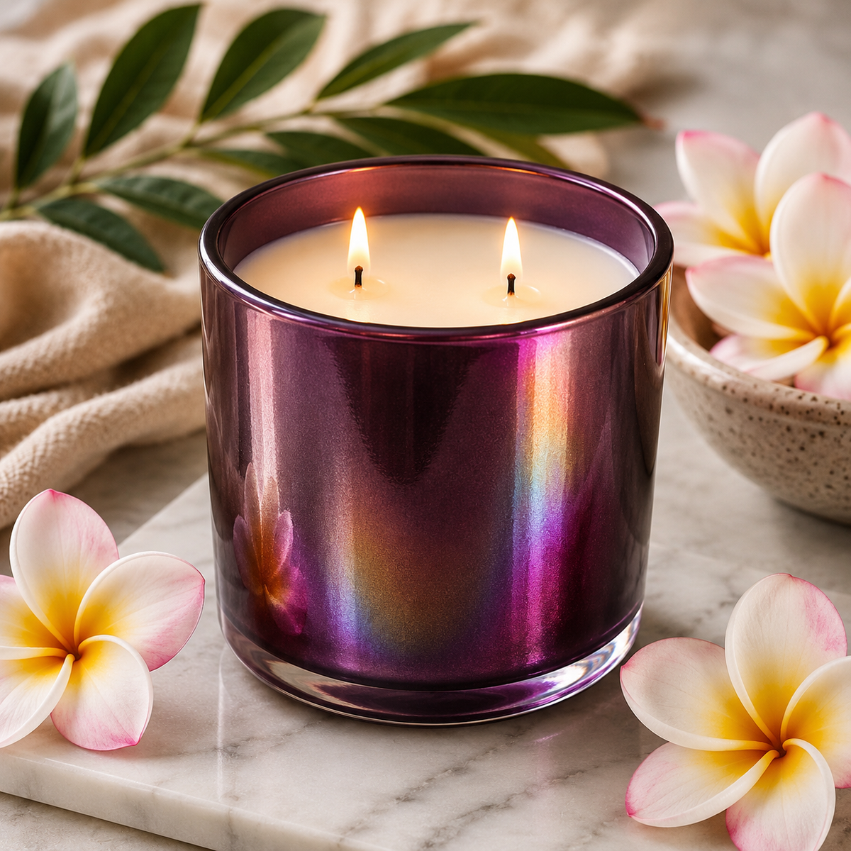 Aloha Plumeria Soy Wax Candle