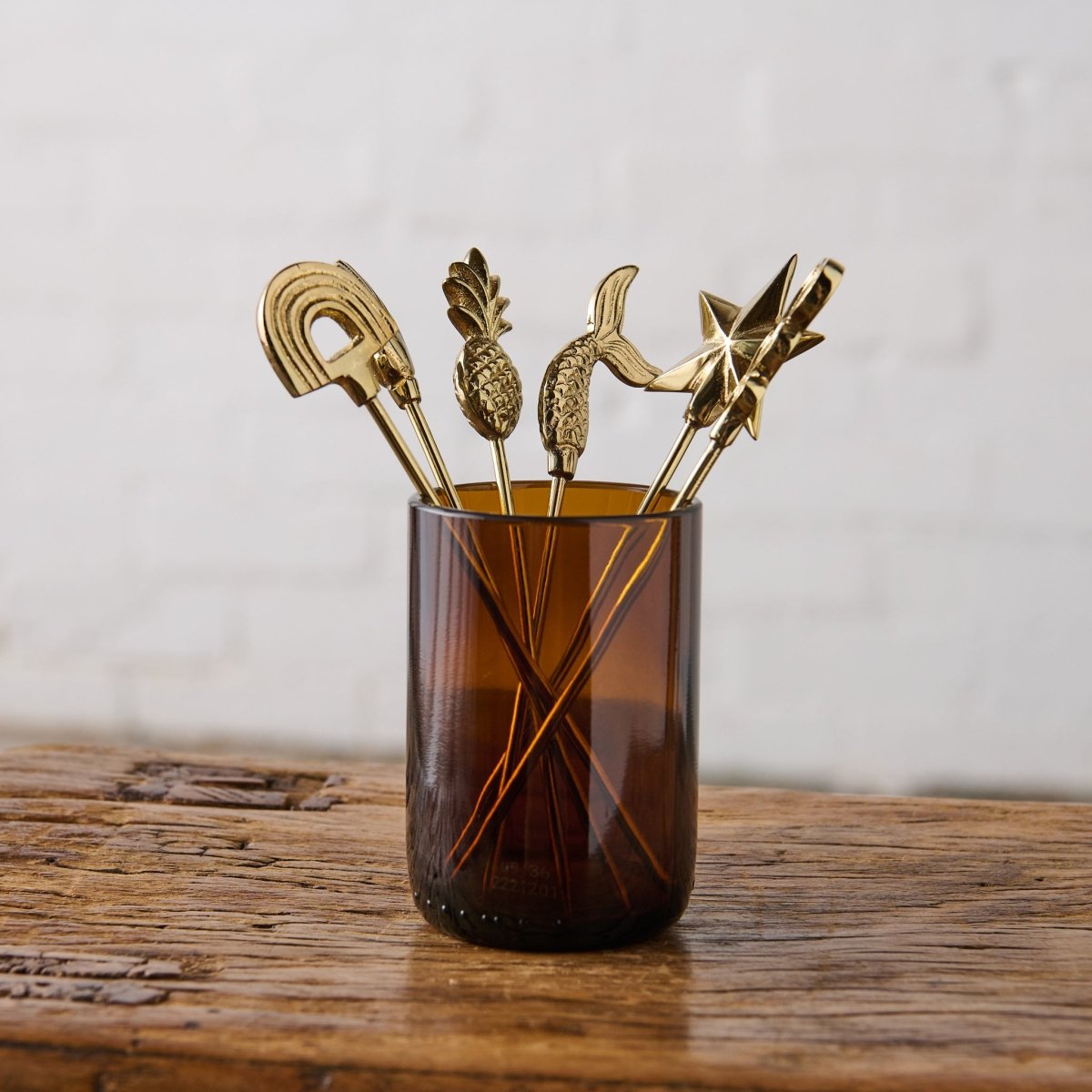 Swizzle Stick in Brass | Brass Decor & Homewares Collection